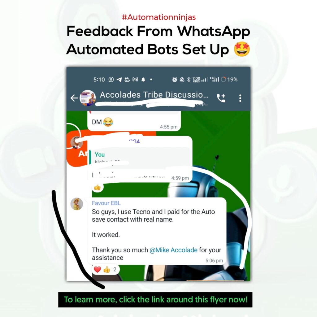 WhatsApp automation